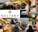 Baltany 2024 New 1935 S6047 Retro Men's Automatic Mechanical Watch Luxury Sapphire Waterproof 5Bar Super Glow C3 releoj hombre w