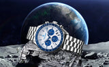 2025 New PAGANI DESIGN Brand Moon men Watches Auto Date Chronograph Wristwatch AR Sapphire mirror Waterproof Watches