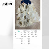 High Street Comfortable Refined Trendy Niche Beautiful Simple Retro Fashion Cashmere Dress Elegant and Trendy for Casual AF1939