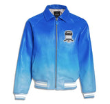 Europe US plus size Men Hip Hop Sheep skin Varsity Jacket Embroidered Diamond Classic Casual Sport genuine leather Coat clothing