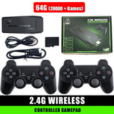 Gaming Console 58000 Games 256G TV Handheld Game Console 4K Wireless Gamepads HDMI-Compatible Wireless Controller for PS1 N64 DC
