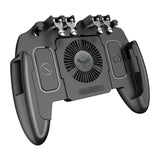 Mobile Shooting Gaming Game Controller Gamepads Gaming w/ Cooling Fan Entertainment Accessories for PUBG Joystick