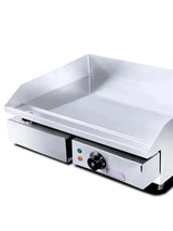 Hotel Restaurant Multifunctional Kitchen Equipment - Stainless Steel Mini Desktop Electric Griddle, Non-Stick & Fast Heating