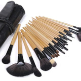 24 pcs Makeup Brush Sets Professional Cosmetics Brushes Eyebrow Powder Foundation Shadows Pinceaux Make Up Tools