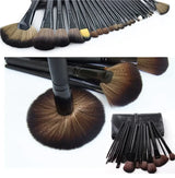 24 pcs Makeup Brush Sets Professional Cosmetics Brushes Eyebrow Powder Foundation Shadows Pinceaux Make Up Tools