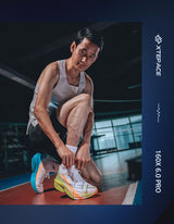 Xtep 160X 6.0 PRO Men's Running Shoes 2024 Champion Racing Carbon Plate Sneakers Professional Marathon 975119110003