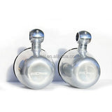 Pair of Dolphin 5.25in Aluminum Anodized Pod Marine Waterproof Speaker Pods