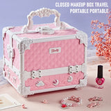 Kids Makeup Kit for Little Girls 49 Pcs Washable Makeup Kit Kids Real Girls Makeup Kit with Cosmetic Case ,Birthday Gifts