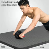 Gym Mat Yoga Pilates and Fitness Mat - Thick Gym Mat Exercise and Sports185cm×90cm×1cm Sound Insulation and Vibration Damping