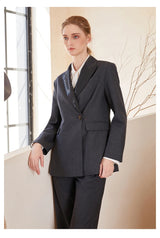 K1775W 97% Australian Wool Blazer For Women Ladies Suits Office Wear Formal Clothes Business Luxuy Clothing