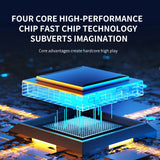 G90 7inch Portable Handheld Game Console 64GB 4000mAh High-Definition Arcade Nostalgic Retro TV Gaming Controller for PSP/PS1