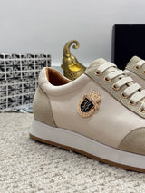 BILLIONAIRE BLSK CPRT Shoes Cowhide 2025 new embroidery fashion quality comfort motion Men‘s European size 39-45 Black Shoes