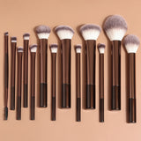 13PCS Makeup Brush Set Foundation Concealer Powder Eyeshadow Blush Brush Kabuki Blending Cosmetic Beauty Tool for Face