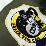 TOYS (Felix) Black "8" US Initial N-1 Navy Model 1943 Deck Clipped Jacket