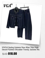 WVGA Spring Autumn New Man Yamamoto Style Darkwear Letter Printed Trendy Suit Coats Niche Chic Casual Multi-Pocket Blazer W12928