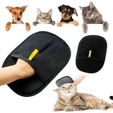 Pet Hair Remover Mitt Pet Grooming Gloves for Dog Cat Rabbit with Long/Short/Curly Hair