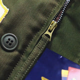 TOYS (Felix) Black "8" US Initial N-1 Navy Model 1943 Deck Clipped Jacket