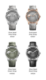 AGELOCER Original Astronomer Watch Men's Luxury Watch Automatic Mechanical 29.51-day Moon Phase Watch Birthday Gift for Men