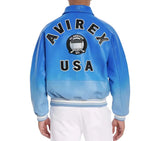 Europe US plus size Men Hip Hop Sheep skin Varsity Jacket Embroidered Diamond Classic Casual Sport genuine leather Coat clothing