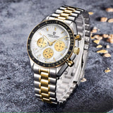 2025 New PAGANI DESIGN Brand Moon men Watches Auto Date Chronograph Wristwatch AR Sapphire mirror Waterproof Watches