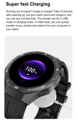 2025New Watch 5 Ultra Smart Watch 4GB Memory GPS Local Music TWS Earphones Fitness Tracker Health Smartwatches For Android iOS