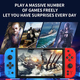 G90 7inch Portable Handheld Game Console 64GB 4000mAh High-Definition Arcade Nostalgic Retro TV Gaming Controller for PSP/PS1