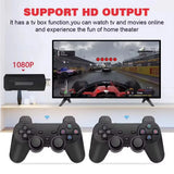 New Classic Video Game Console. Wireless 4K HD Controller. 30000 Games, 50 Simulators. Compatible with PS1, N64 Retro Gaming