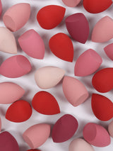 25 Beauty Eggs (Makeup Sponges), Foundation Make-Up Mixed Beauty Sponges, Liquid, Cream and Powder Flawless, Multi-Color Makeup