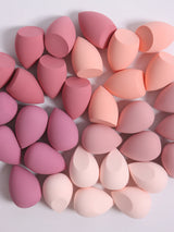 25 Beauty Eggs (Makeup Sponges), Foundation Make-Up Mixed Beauty Sponges, Liquid, Cream and Powder Flawless, Multi-Color Makeup