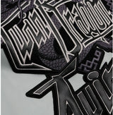 Europe US plus size Men Hip Hop Sheep skin Varsity Jacket Embroidered Diamond Classic Casual Sport genuine leather Coat clothing