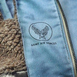 TOYS Early (1942) B-15 Monroe Limited Edition True Fleece Collar Cotton Jacket