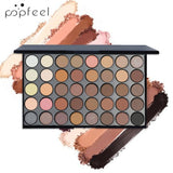 POPFEEL Eye Makeup Set 40 Color Eyeshadow Palette Eyebrow Pencil Eyeliner Pen Mascara With A Set Of Makeup Brushes Eye Cosmetics