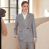 K1775W 97% Australian Wool Blazer For Women Ladies Suits Office Wear Formal Clothes Business Luxuy Clothing