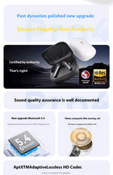 EarFun Air Pro 4 Wireless Earphone Active Noise Reduction HI-FI Bluetooth5.4 Earphones E-sports IPX5 Waterproof PC Gamer Headset