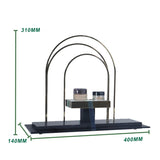 2022 New Style Counter acrylic Cylinder Cosmetic Skincare display stand Makeup Displays