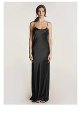 19Mm Silk Maxi Dress 100% Mulberry Silk Luxurious Women'S Evening Dresses 2025 Summmer Long Women'S Summer Dress