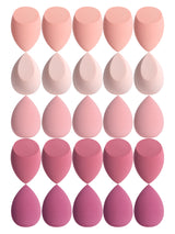 25 Beauty Eggs (Makeup Sponges), Foundation Make-Up Mixed Beauty Sponges, Liquid, Cream and Powder Flawless, Multi-Color Makeup
