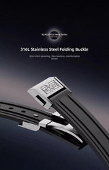 BEXEI 2025 skeleton synthetic sapphire manual tourbillon mechanical movement wrist watch for men Luxury waterproof Reserve 36H