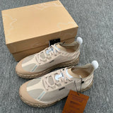 New Norda High-End Spring Summer Mens Running Shoes, Breathable Lace-Up Soft Sole, Non-Slip Cushioned Casual Low-Top Sneakers