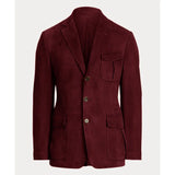 Men's Blazer Suede Casual Jacket Retro Design Single Breasted Notch Lapel Warm Coat For Autumn Winter Coat Formal Business Suit