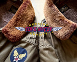 TOYS Early (1942) B-15 Monroe Limited Edition True Fleece Collar Cotton Jacket