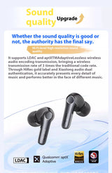 EarFun Air Pro 4 Wireless Earphone Active Noise Reduction HI-FI Bluetooth5.4 Earphones E-sports IPX5 Waterproof PC Gamer Headset
