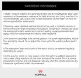 TOPHILL Tourbillon Watch for Men Automatic Movement Luxury watch Power reserve 5Bar Waterproof Sapphire glass