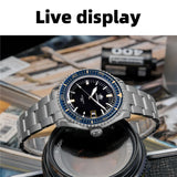 ADDIESDIVE 100m Waterproof Mechanical Watches Sapphire BGW9 Luminous NH35 Automatic Watch Stainless Steel Sports Diving Watches