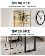 Iron Kitchen Bar Cabinet Industrial Living Room Modern Narrow Ideas Vertical Art Wine Rack Nordic Vitrine European Furniture