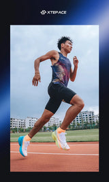 Xtep 160X 6.0 PRO Men's Running Shoes 2024 Champion Racing Carbon Plate Sneakers Professional Marathon 975119110003