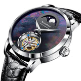 2023 Sugess Top Tourbillon Mens Luxury Watch Tianjin ST8235 Movement Mechanical Wristwatches Sapphire Glass Moonphase Luminous