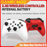 Gaming Controller for Xbox One/Series S/X/PC Console Joystick Wireless 2.4G Remote Control Gamepad supports Windows 7/8/10 Above