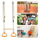 Swing Bar Gym Equipment Rings Bar Funny Ergonomic Stable Kids Game For Adults Children Backyard Playground Indoor Outdoor