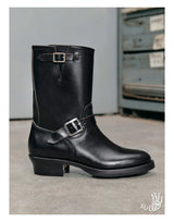 KOWM Cowhide Hiking shoes Brown trekking boots men Engineer's boots workwear goodyear shoes trendy ankle shoes walking sneakers